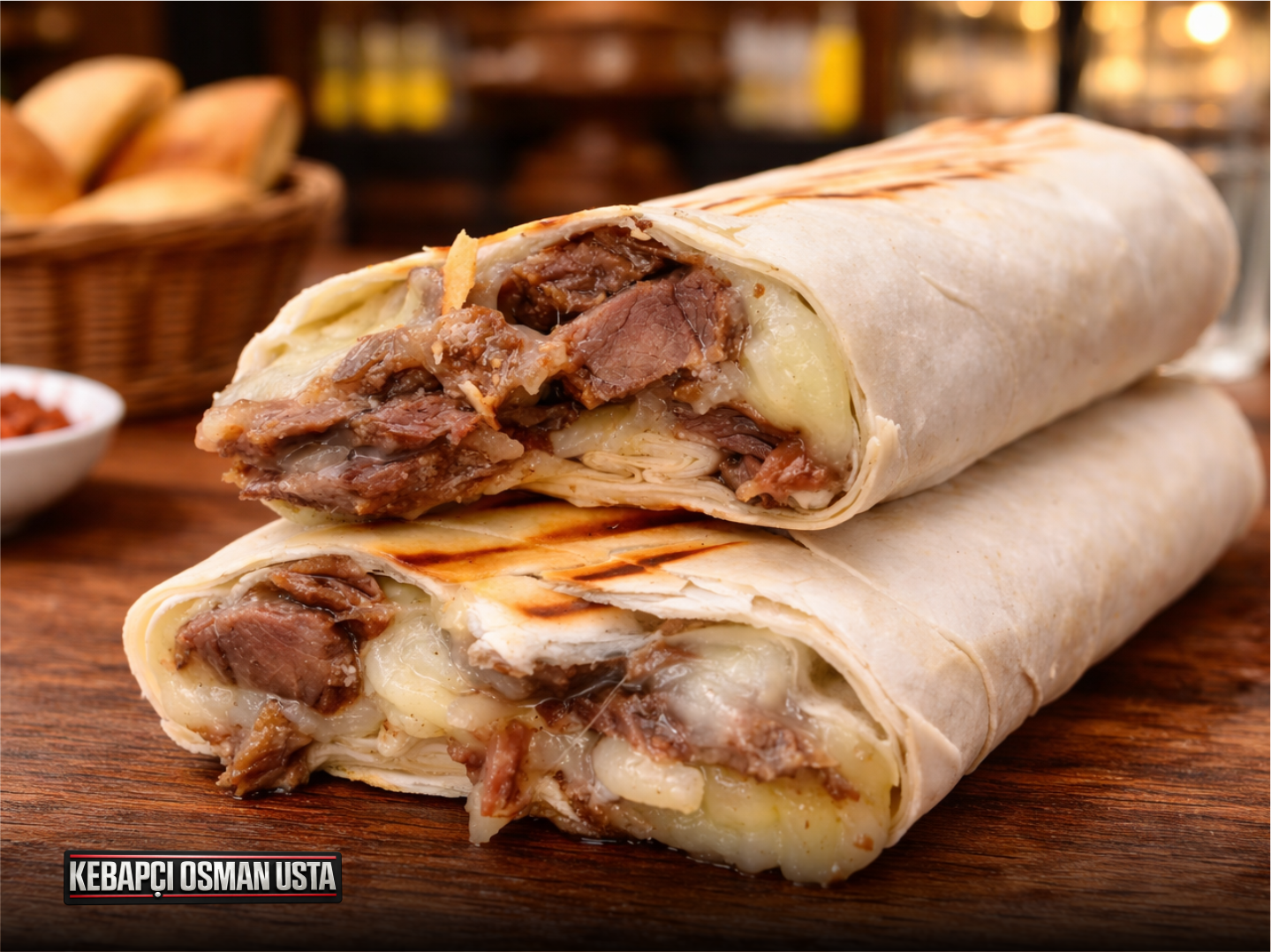 Kavurma Kaşarlı Dürüm